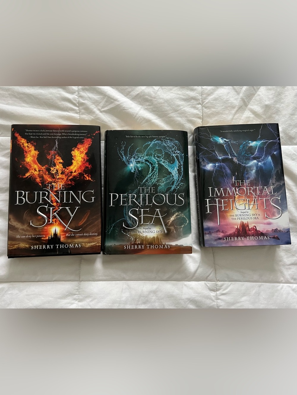 The Elemental Trilogy by Sherry Thomas